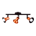 Luminária De Teto Spot Trilho Direcionável Octa Cupps 3 Lâmpa