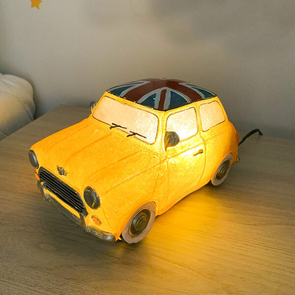Luminária Decoração Quarto Infantil Carrinho Mini Cooper 220v