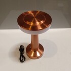 Luminária Decorativa Abajur Led Mesa Usb Metal 20x12x12cm Cob