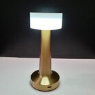 Luminária Decorativa Abajur Led Mesa Usb Metal 21x9x9cm Doura