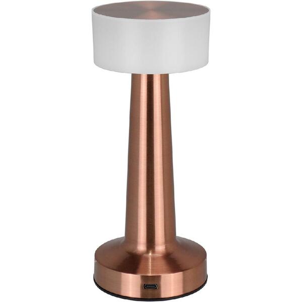 Luminaria Decorativa Enfeite De Mesa Led Usb Home&co Metal 21