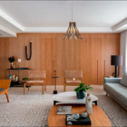 Luminária Decorativa Madeira Pendente Jericoacoara 40cm Pau F