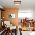 Luminária Decorativa Madeira Plafon Quadrado Itapuã 25cm Frei