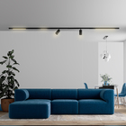 Luminária Difusa Linear 12w Pt C. Sup P/ Trilho Mag. Ds9956 D