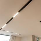 Luminária Difusa Linear Fixa Para Trilho Magnético 40w 1,20m