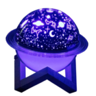 Luminária e Umidificador Estilo Lua Planeta Estrela Saturno