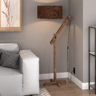 Luminaria Elegance De Chão Ajustavel  Salão De Beleza E Manic