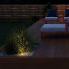 Luminária Embutir Solo Dresden Cromado Led 3w 3000k Bivolt