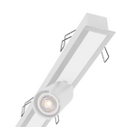 Luminária Embutir Taschibra Spire Led Linear 40w Com 2 Spot M