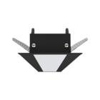 Luminária Embutir Taschibra Vetor Led Linear 35w Bivolt Preto