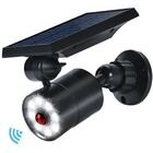 Luminaria Energia Solar Camera Falsa Painel Recarregavel Sens