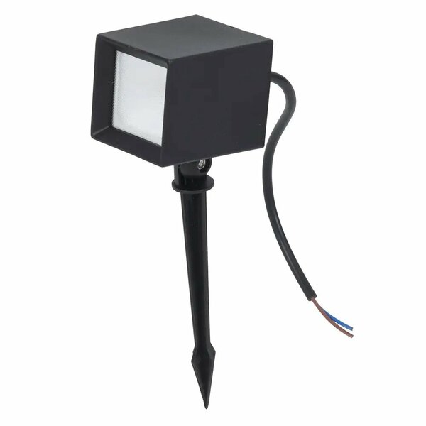 Luminária Espeto De Jardim Led 5w Cubo Prova D'água Gaya
