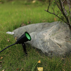 Luminária Espeto De Jardim Refletor Led 5w Luz Verde Ip65 Dec