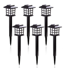 Luminaria Espeto Energia Solar Kit 6 Unid Jardim Oriental Ilu