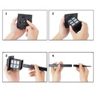 Luminaria Espeto Oriente Energia Solar Kit 6 Unid Jardim Ilum