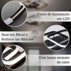 Luminaria Estilo Plafon Pendente para Teto ou Parede Quadrado