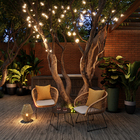 Luminária Externa de Alumínio e Corda Náutica Bege IP20 Fiji Fibrartes