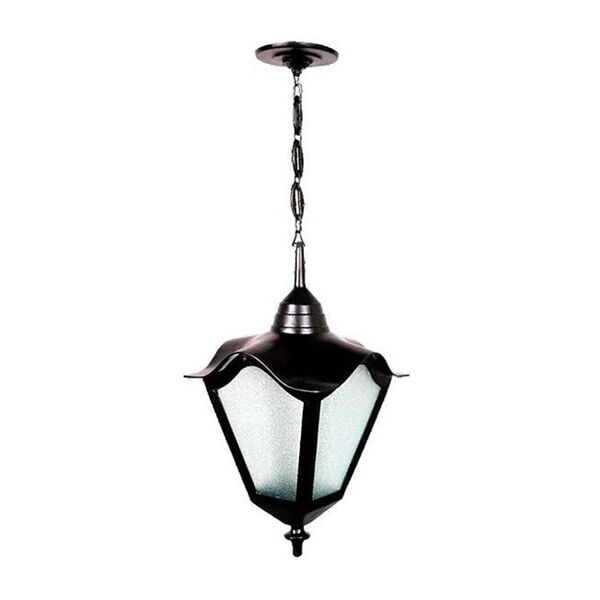 Luminária Externa E Interna Romana Com Corrente Em Alumínio