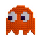 Luminária Fantasminha Pacman - Laranja