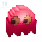 Luminária Fantasminha Pacman - Rosa