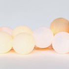 Luminária Fio Cordão De Luz De 20 Bolas Cormilu Neutro Beagá