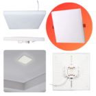 Luminária Frameless Borda Infinita Led 30w Quadrada Ou Redond