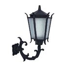 Luminária Francesa Com Braço Externo/interno Alumínio 63cm