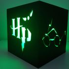 Luminária Harry Potter Cubo Led Multicores Controle Remoto 15