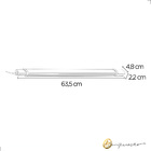 Luminária Hermética Ip65 6500k 63 Cm 18w 6500k