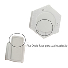 Luminaria Hexagonal Controle Led 5w Iluminaçao Residencial De