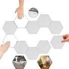 Luminaria Hexagonal Controle Led 5w Iluminaçao Residencial De