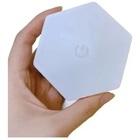 Luminaria Hexagonal Controle Led 5w Mesa Parede Decoraçao Sal