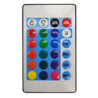 Luminaria Hexagonal Rgb Controle Remoto 6 Unidades Led Colori