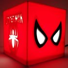 Luminária Homem Aranha Cubo Led Acrílico