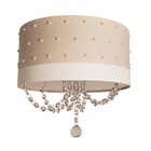 Luminária Infantil Plafon Pérolas 30x15 Cáqui