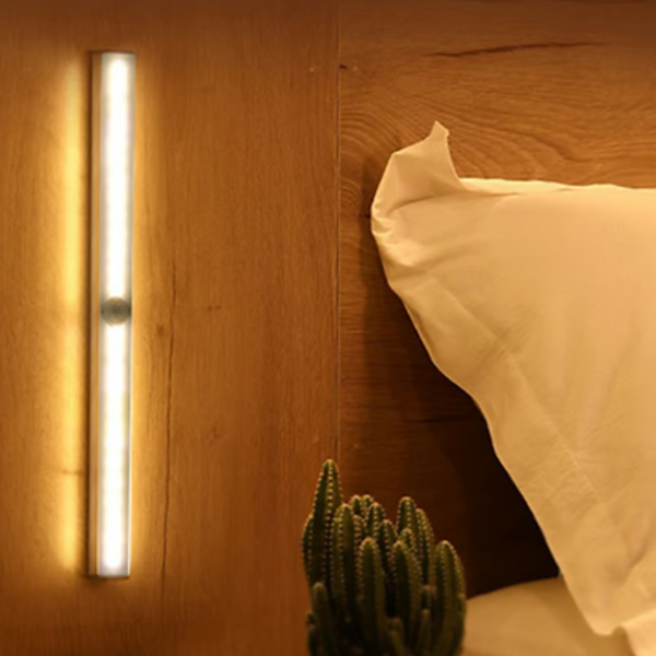 Luminária Inteligente 30cm Led Recarregável Com Sensor Movime