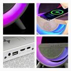 Luminária Inteligente Com Caixa De Som E Carregador Indução