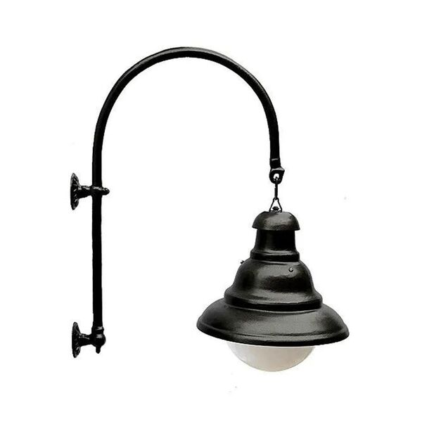 Luminária Ipanema Com Braço Externo/interno Em Alumínio 62cm