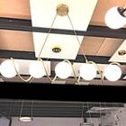 Luminária Jabuticaba Espiral Globos De Vidro Pendente Molecul