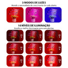 Luminaria Lampada De Cultivo Plantas Interno Com Temporizador
