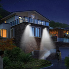 Luminária Lâmpada Solar De Parede 128 Cob Rua Poste Sensor De