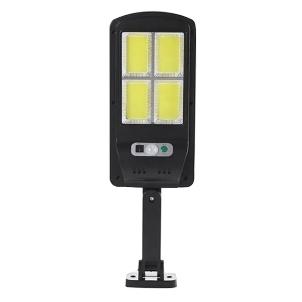 Luminária Lâmpada Solar De Parede 128 Cob Rua Poste Sensor De