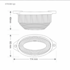 Luminária Lâmpada Taschibra Strobe Flash Led 1w 220v Branco