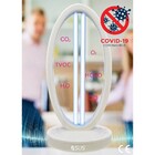 Luminaria Lampada Uvc Ultravioleta Germicida Esterilizador Ma