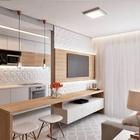 luminária Led 25w Sobrepor Branco Londres 6500k Tualux