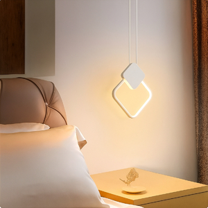 Luminária Led 30x25cm Suspensa Pendente 24 Watts Losango Gimpo Kjdd-l ...