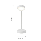 Luminária LED 3 em 1 Plástico Branco Bivolt Taschibra