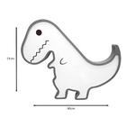 Luminária Led 40w Teto Dinossauro T-rex Quarto Infantil