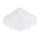 Luminária Led 9w Sobrepor Branco Valencia 3000k Tualux