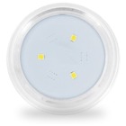 Luminária Led De Piscina 4w 63mm Rosca 1/2 Pol. Branco 3000k